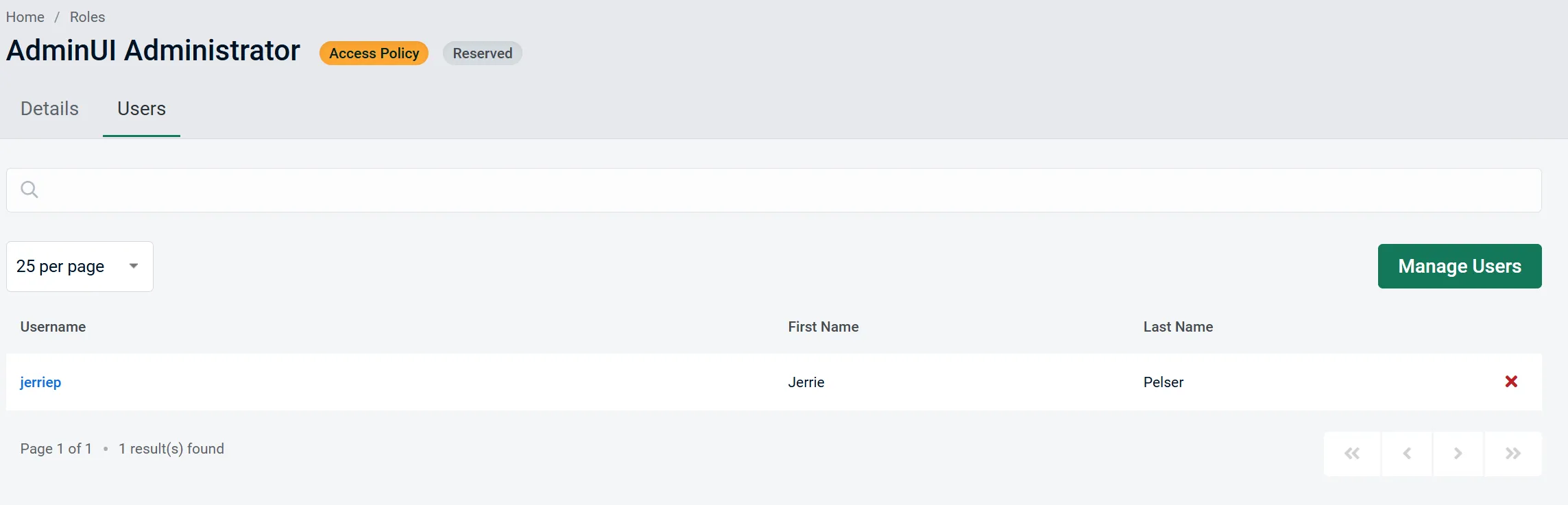 Assign users to a role